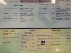 Menú