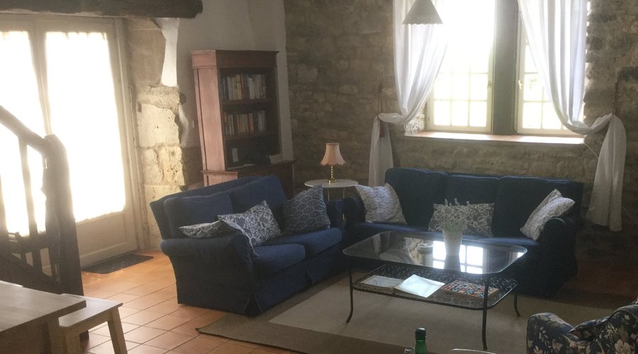 Self catering Gite living area West Gite