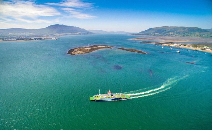 What a view! Beautiful summers day on board the Fraser Aisling Gabrielle crossing Carlingford Lo