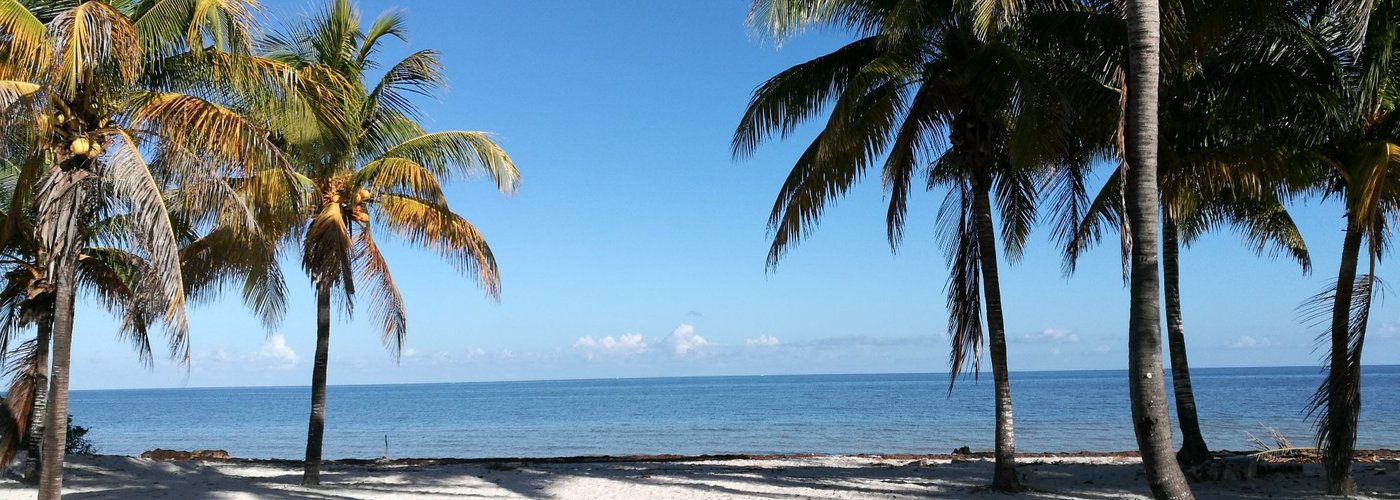 La playa es maravillosa. Casi una playa privada.