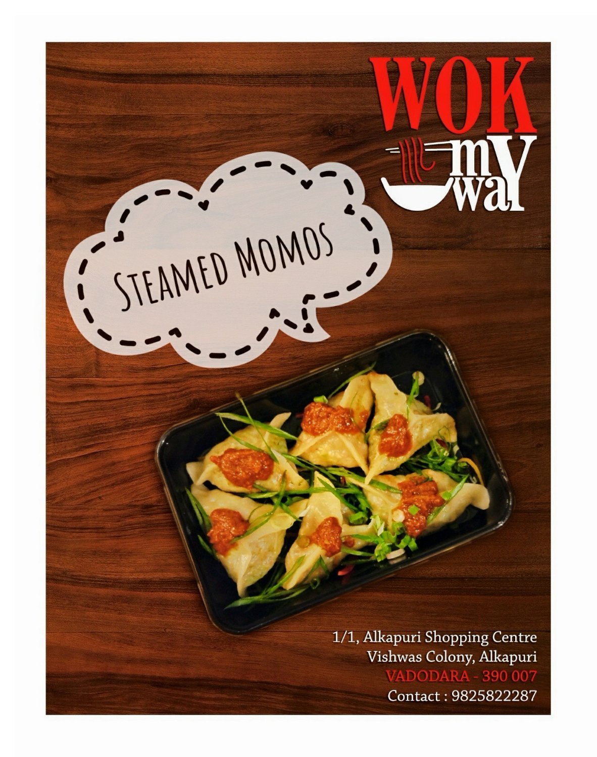 WOK MY WAY, Vadodara - 1/1 Alkapuri Shopping Centre Vishwas Colony ...