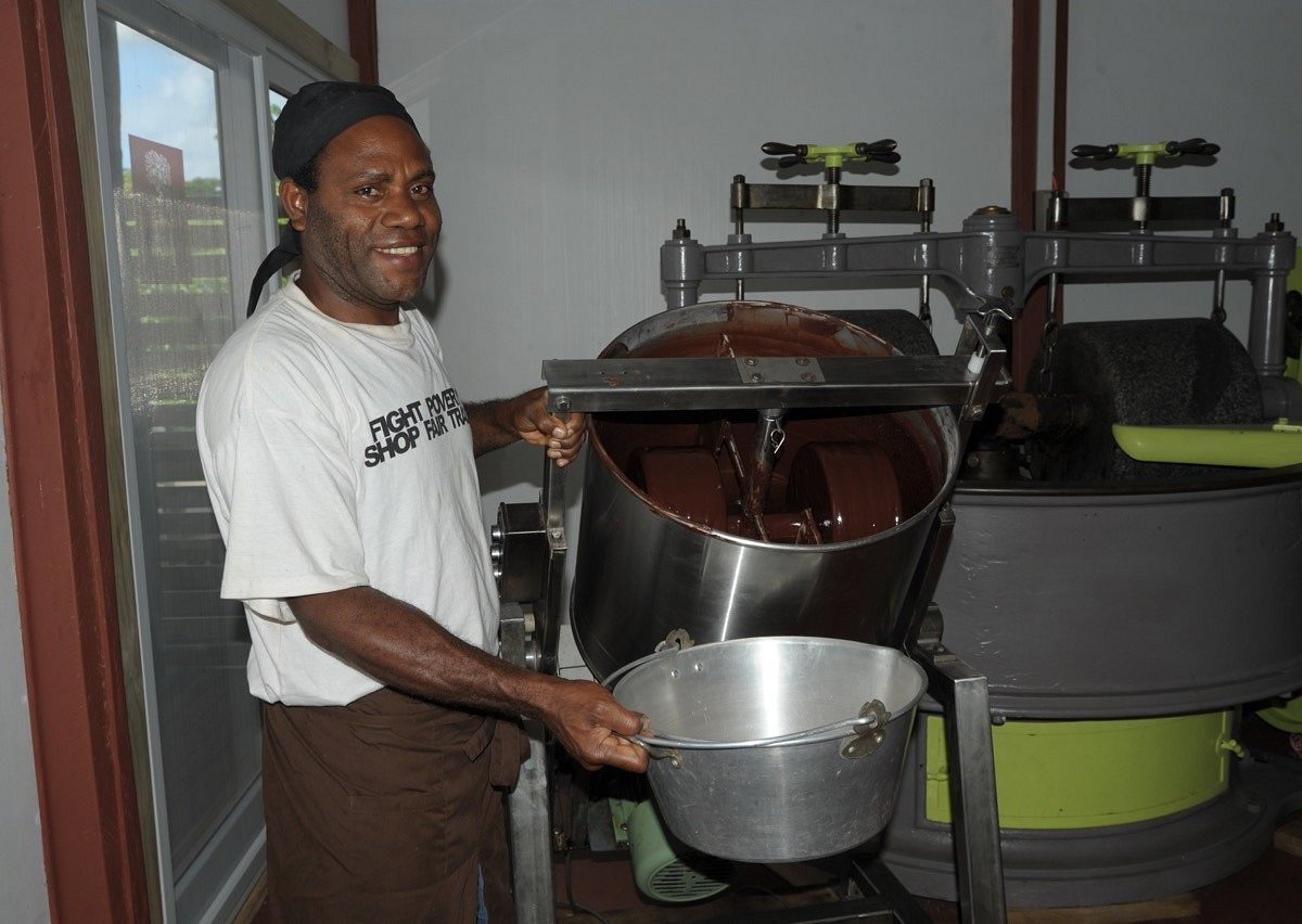 Chocolate makers. Chocolate maker.