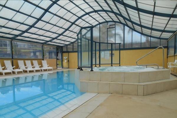 Indoor heated pool and spa