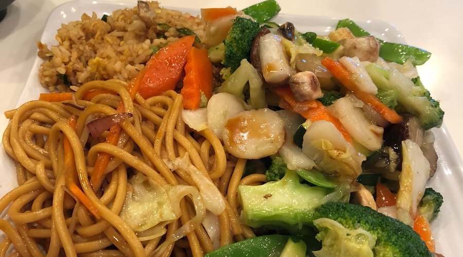 Good vegetarian options.