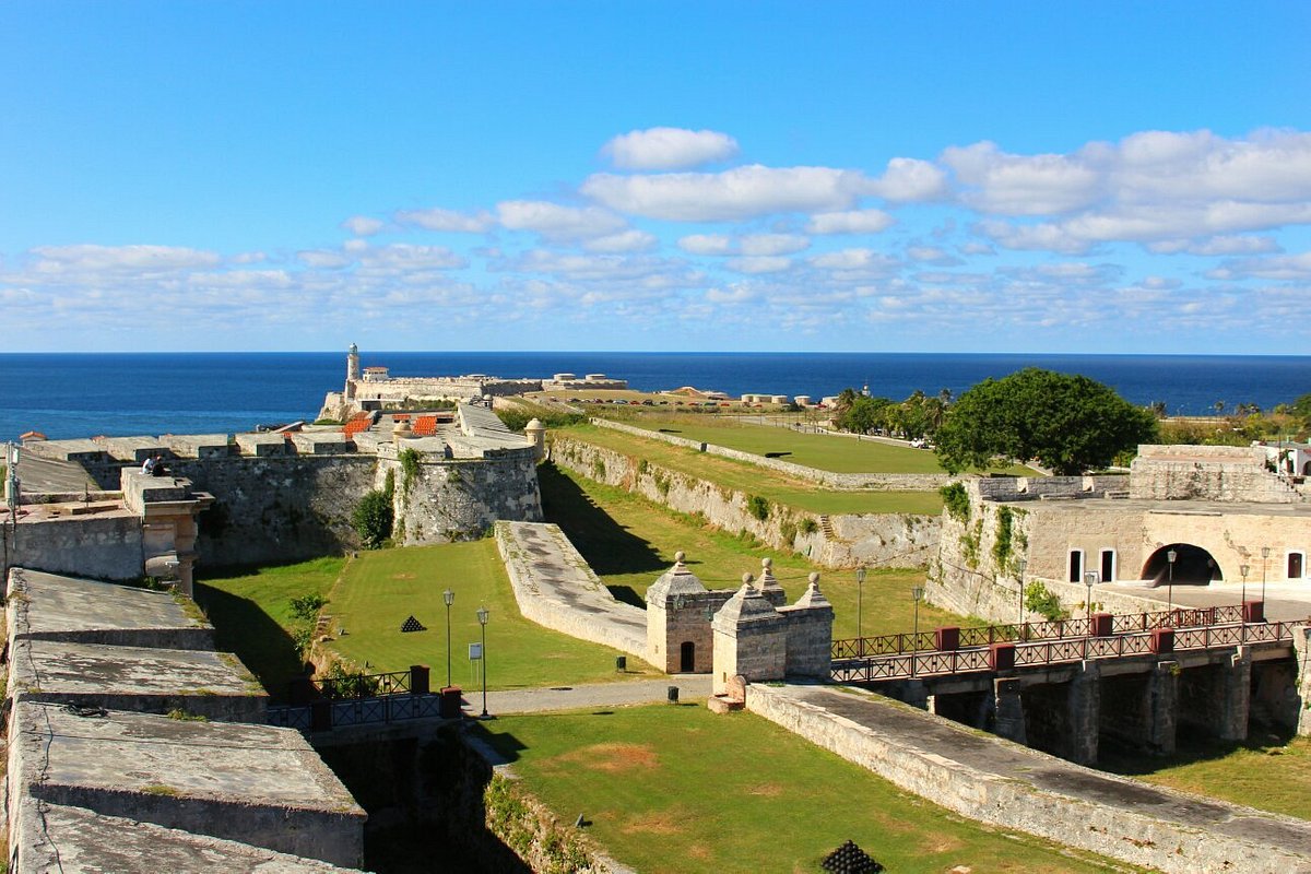 The view over Havana Bay from El Morro Castle and La Cabana