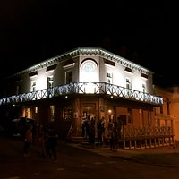 The Braidwood Hotel @ Night just after we upgraded the deck