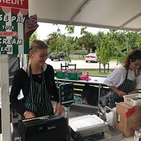 Happy, confident and friendly staff.