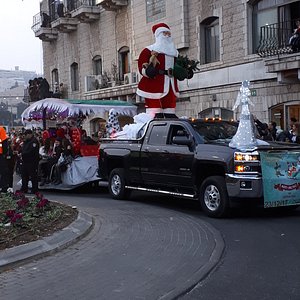 Hotel Galilee and Christmas Parade