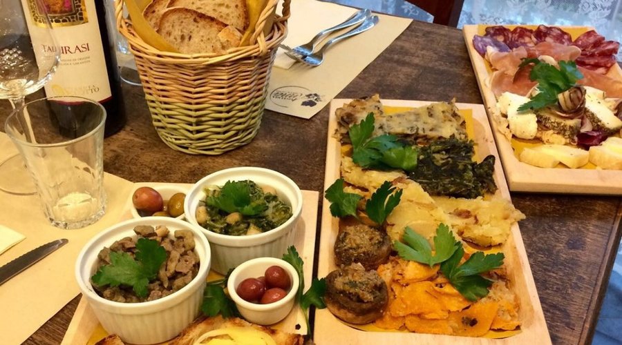 Antipasto dell'osteria (cambia seguendo ciò che l'orto offre)