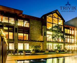 Trivik Hotels & Resorts in Chikmagalur, image may contain: Hotel, Condo, Resort, City
