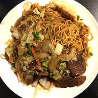Noodle dish with beef
