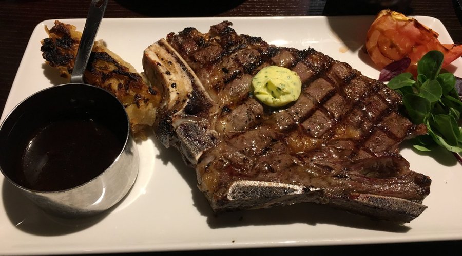 Ribeye on the Bone, Bordelaise Sauce