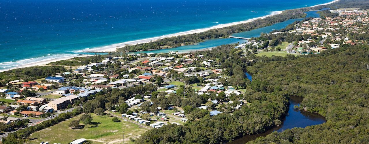 Tweed Coast Holiday Parks Pottsville North - Aerial