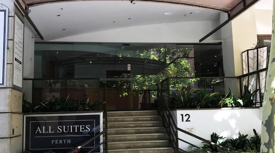 Hotel entrance
