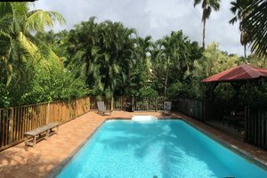 Piscine et plage