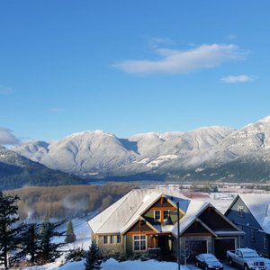 Winter view from the main deck