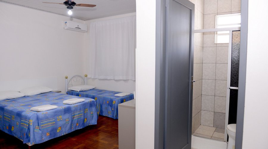 Apartamento executivo 15 (banheiro, wi fi, frigobar, ar condicionado split, tv led 21", sacada)