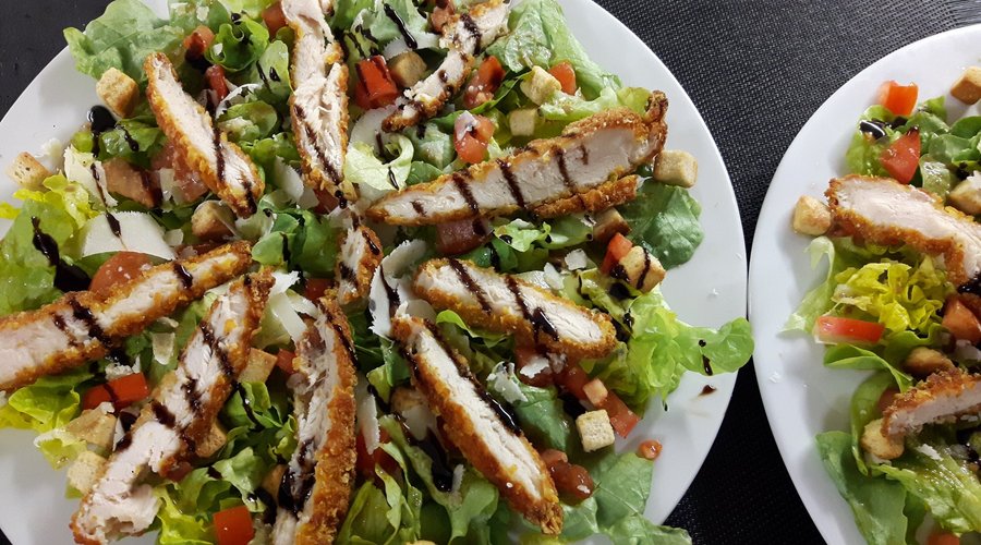 Grande salade croustillante