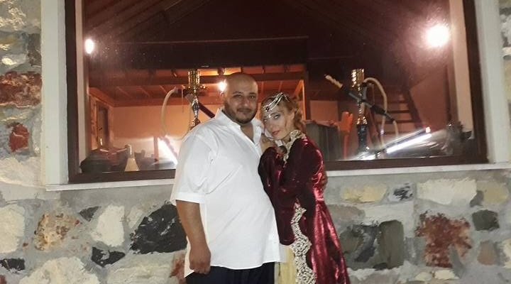Kına gecesinden bir kesit.