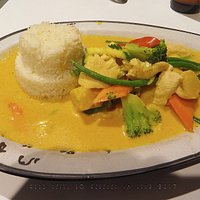 Ein leckeres Reisgericht bei Bok and Cocos