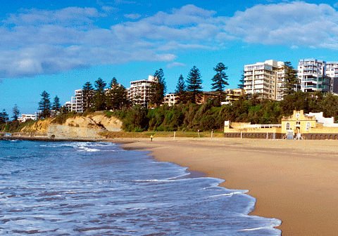 Wollongong beach