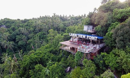 Lamai Viewpoint at the Peak of Mount Laem Yai