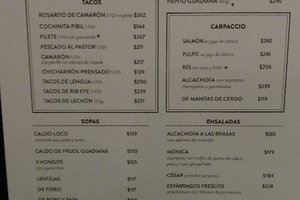 Menú
