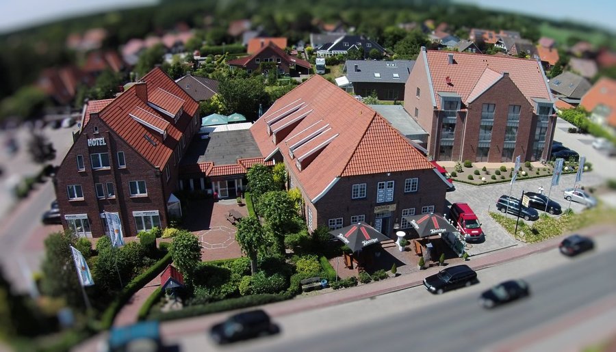 Hotel von oben