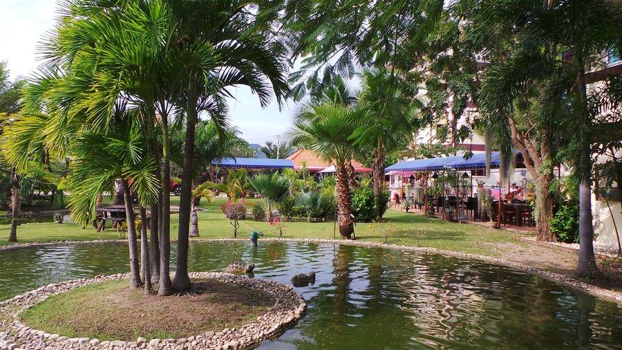 Dine in paradise...
