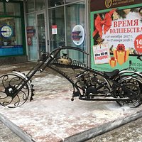 Памятник мотоциклу