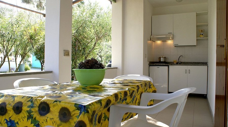Veranda della minivilletta