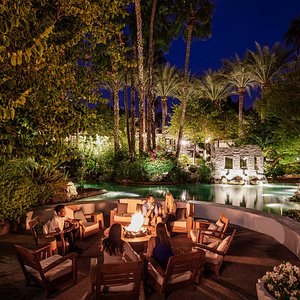 The Scott Resort & Spa in Scottsdale, image may contain: Villa, Resort, Hotel, Dining Table