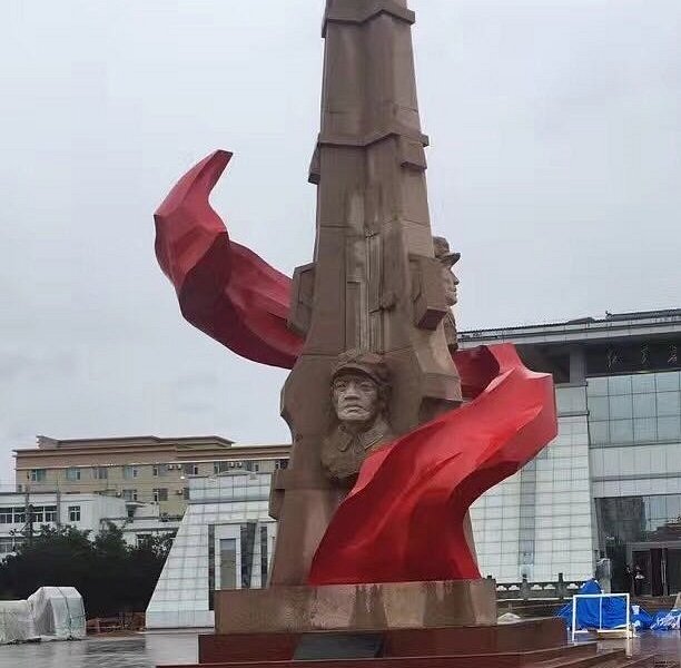 Baiyin Tower of Red Army's Realignment image