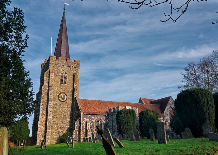 St Mary's Church in Wingham, Kent.