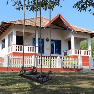 FRONTAGE OF COTTAGE