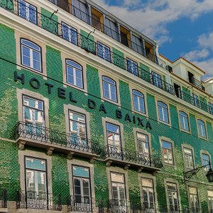 Hotel Da Baixa in Lisbon, image may contain: City, Urban, High Rise, Apartment Building