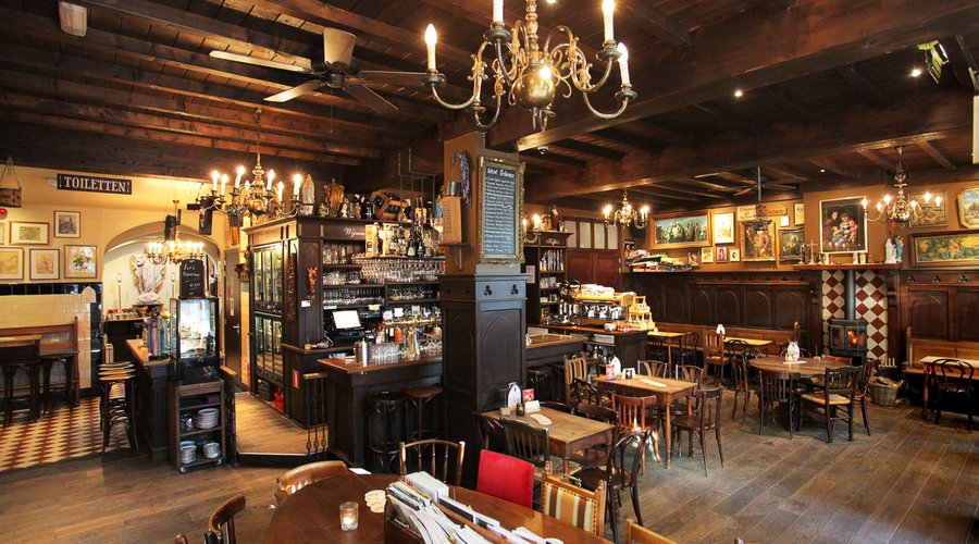 The cosy Interior of the Klep in Venlo
