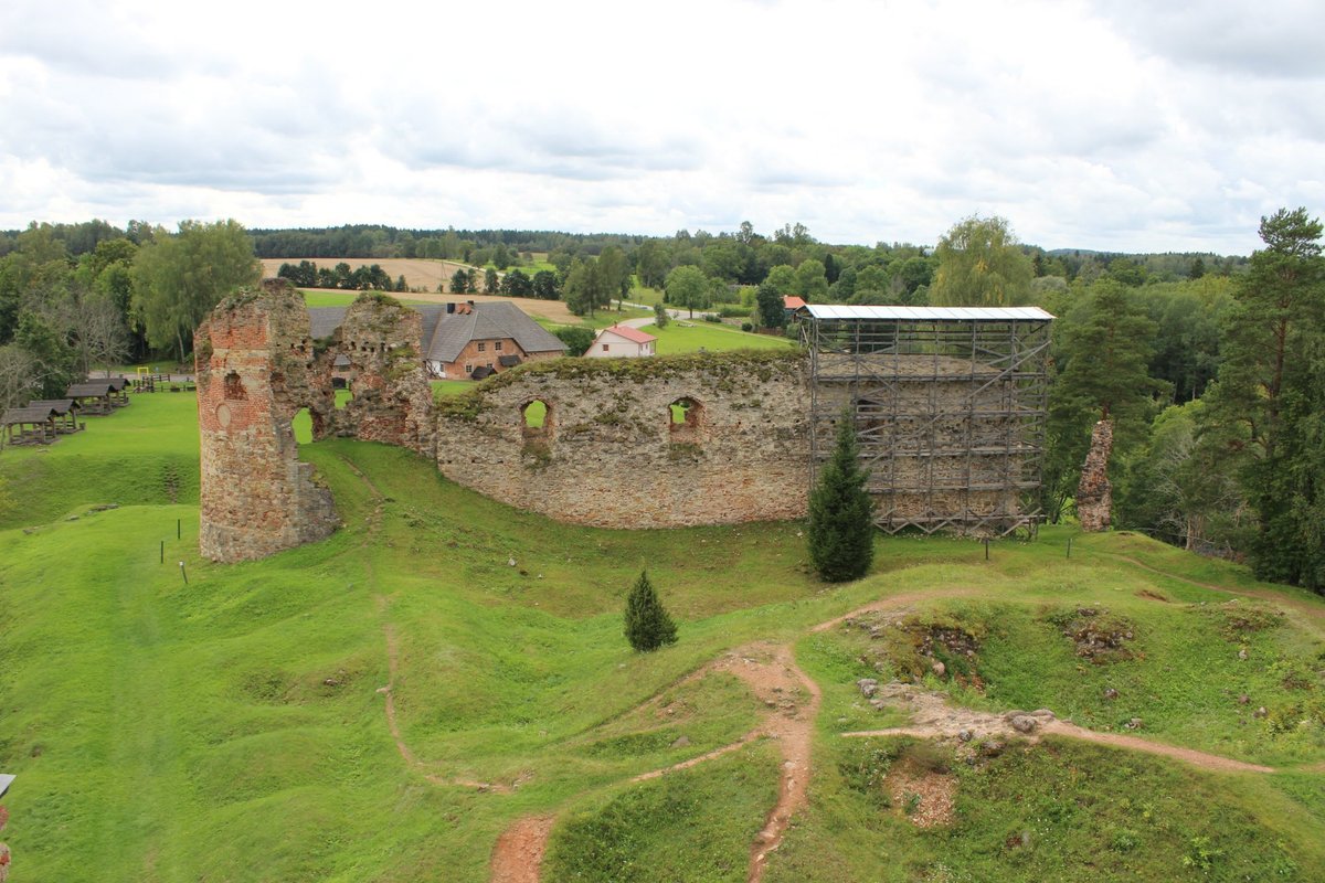 Ruins of the Vastseliina Episcopal Castle (Vana-Vastseliina, Estonia ...