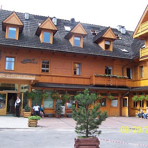 Hotel Sabala in Zakopane, image may contain: Hotel, Resort, Neighborhood, Plant