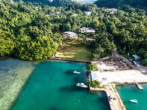 GAU Mechang Lagoon Resort in Koror Island, image may contain: Land, Outdoors, Nature, Vegetation