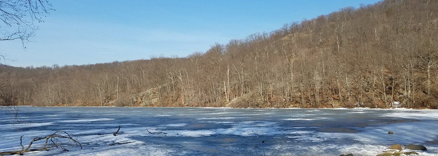 The frozen reservoir