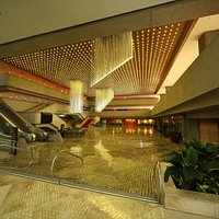 3,068 droplights welcome guests at the Main Lobby