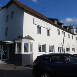 Front of the hotel