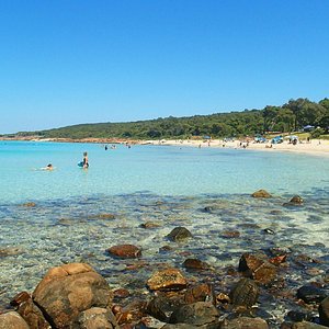 The Flat Rock Beach shoreline and reef - Picture of Flat Rocks Beach,  Greenough - Tripadvisor