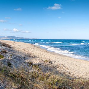 La spiaggia del camping Baia Paradiso