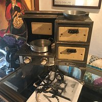 A demo stove that was used by door to door salesmen that actually works!!!