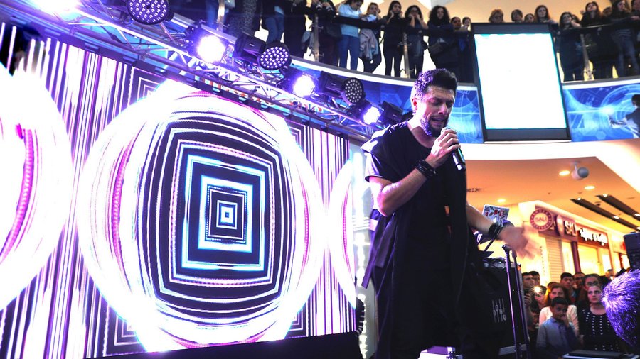 Aram Mp3 live performance at Yerevan Mall