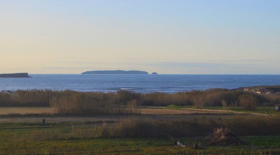 Ocean view from the double room. 