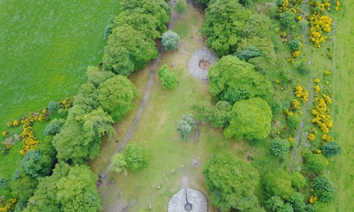 Aerial view.