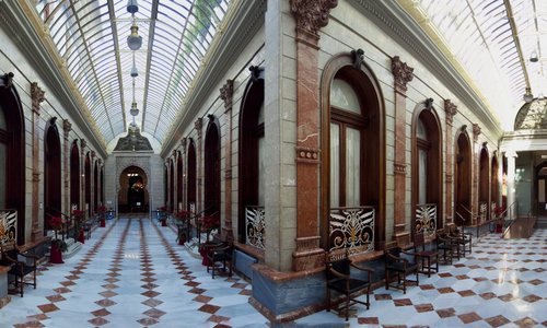 Panorama main corridor